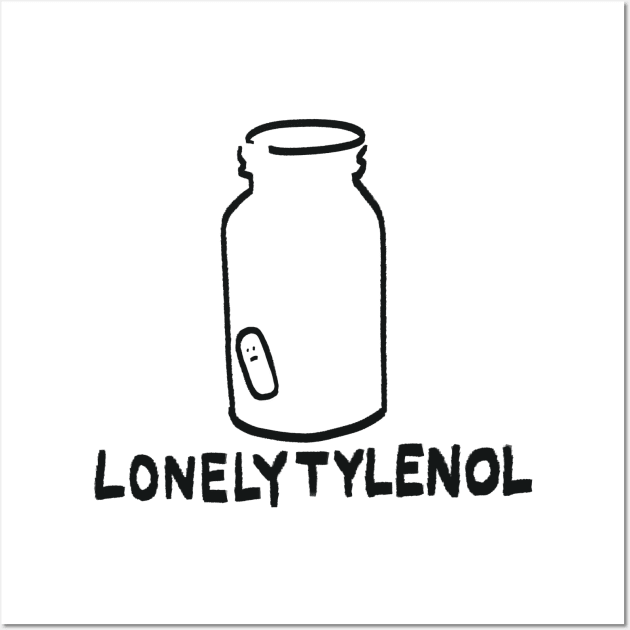 LonelyTylenol Wall Art by mikepaget